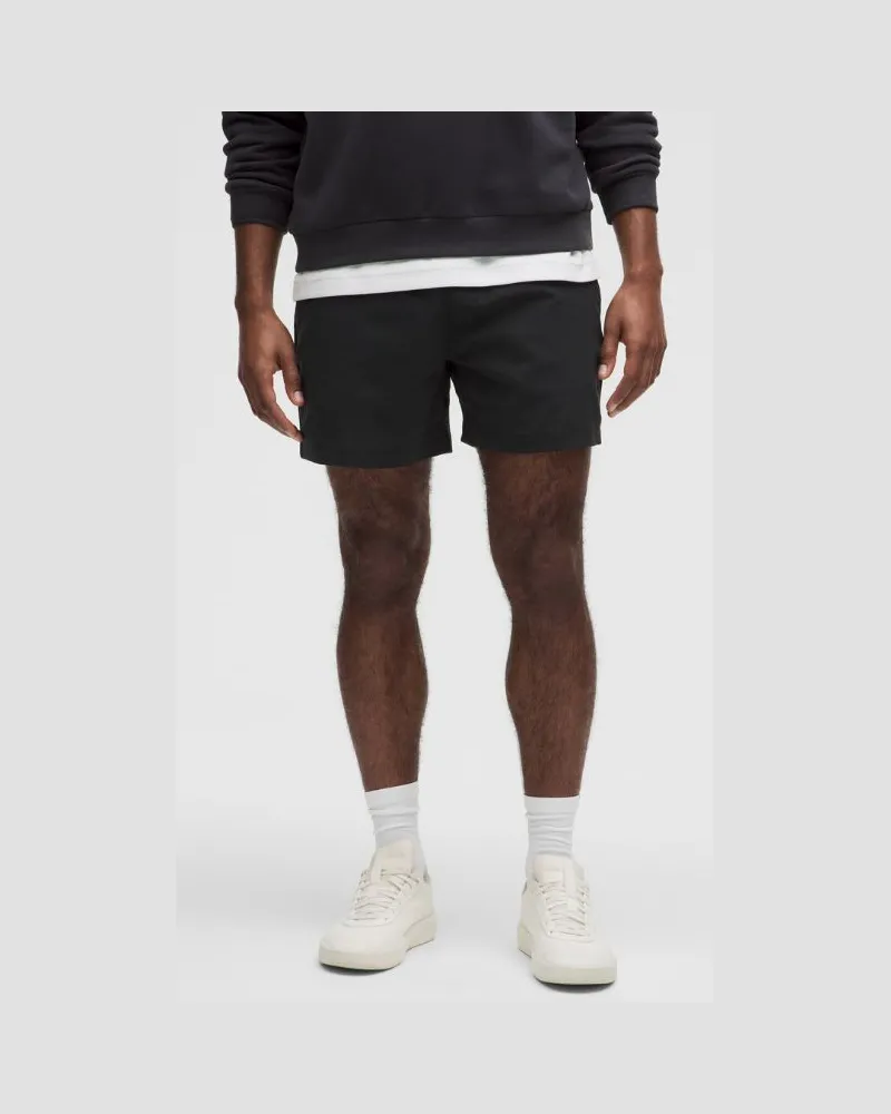 LULULEMON ABC Pull-on-Shorts aus für Männer – 13 cm – Größe in Black Black