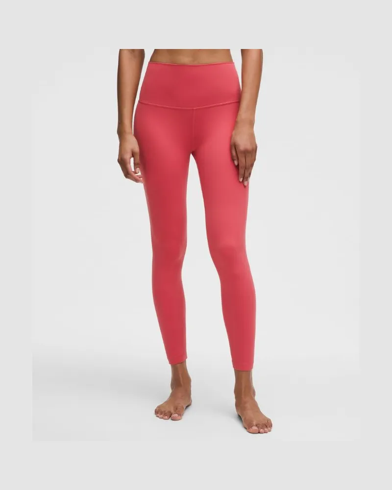 LULULEMON Align Hose mit hohem Bund für Frauen – 63,5 cm – Größe in Desert Red Desert