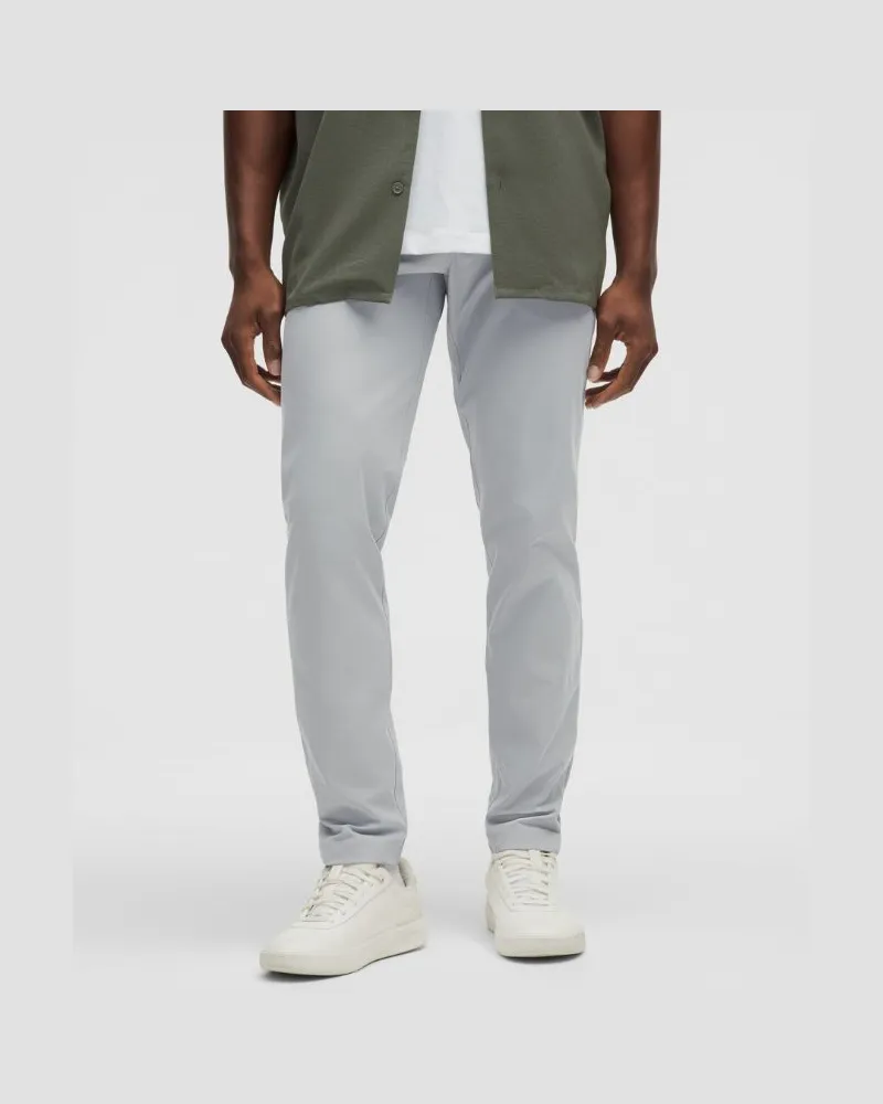 LULULEMON ABC Chinohose im Slim Fit Warpstreme für Männer – 86 cm – Größe in Silver Drop Silver