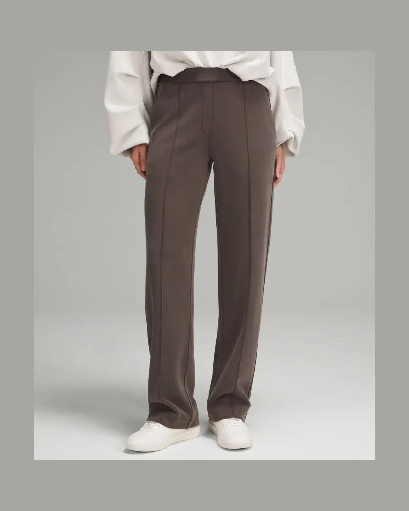 LULULEMON Faltenhose mit mittelhohem Bund aus Softstreme Regular für Frauen – Größe in Espresso Espresso