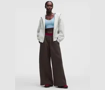 Steady State Hose mit weitem Bein aus SuperLoft im Oversized Fit für Frauen – Größe in Mahogany Muse