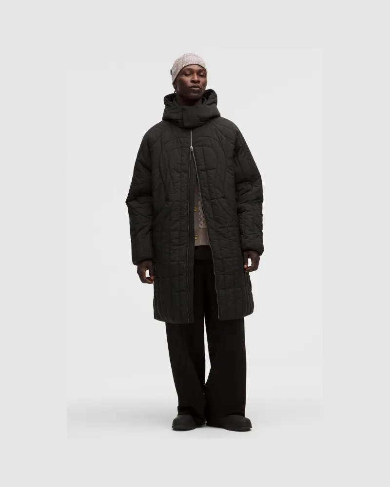 LULULEMON Softmatte Insulated Coat SLNSH Collection für Männer – Größe in Black Black