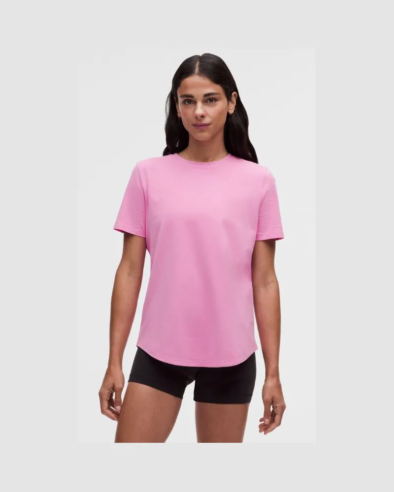 LULULEMON Love T-Shirt mit Rundhalsausschnitt für Frauen – Größe in Sweet Sorbet Sweet