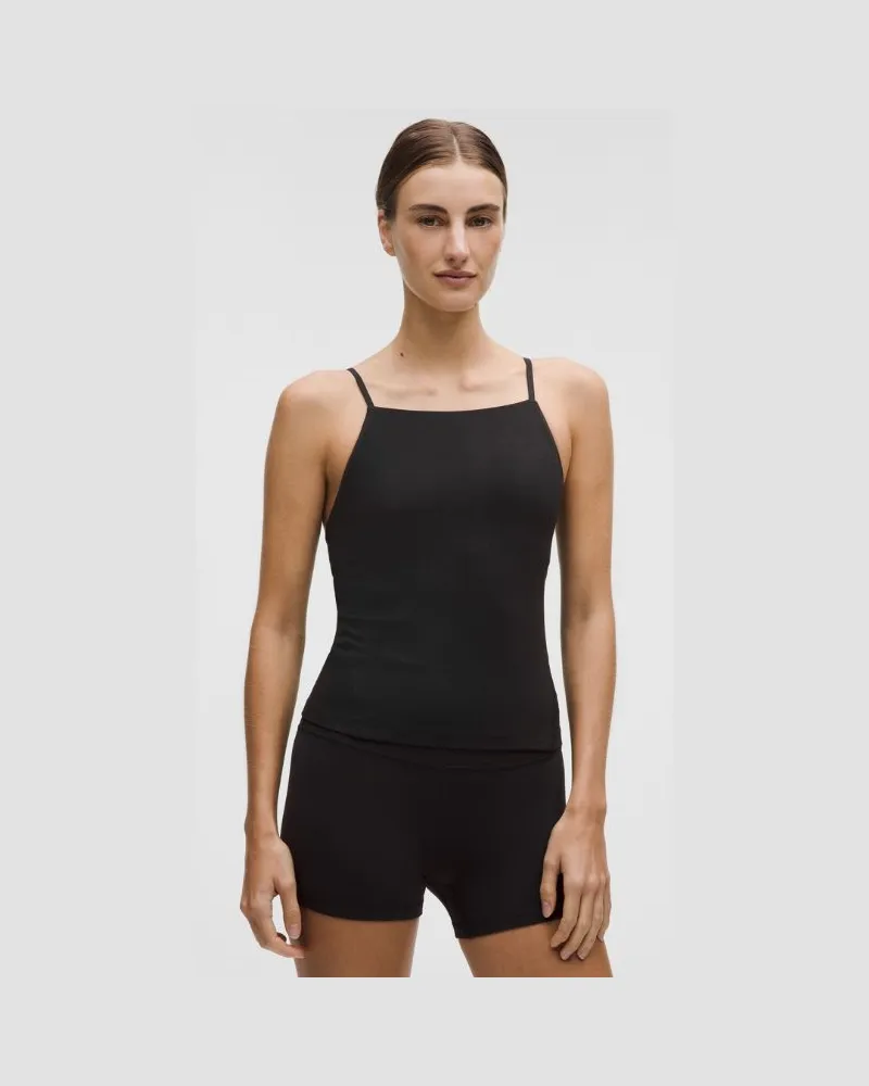 LULULEMON Align Hochgeschlossenes Cami-Tanktop Leichter Halt A/B-Cups für Frauen – Größe in Black Black