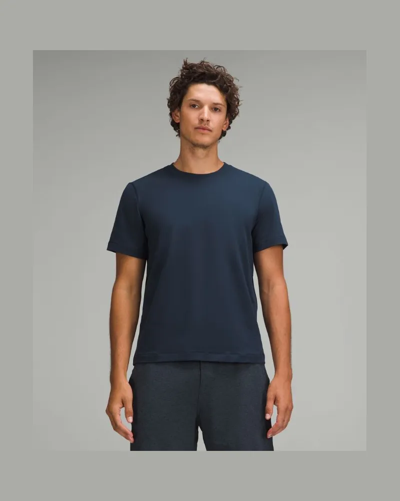 LULULEMON Soft Jersey Kurzarmshirt für Männer – Größe in True Navy True