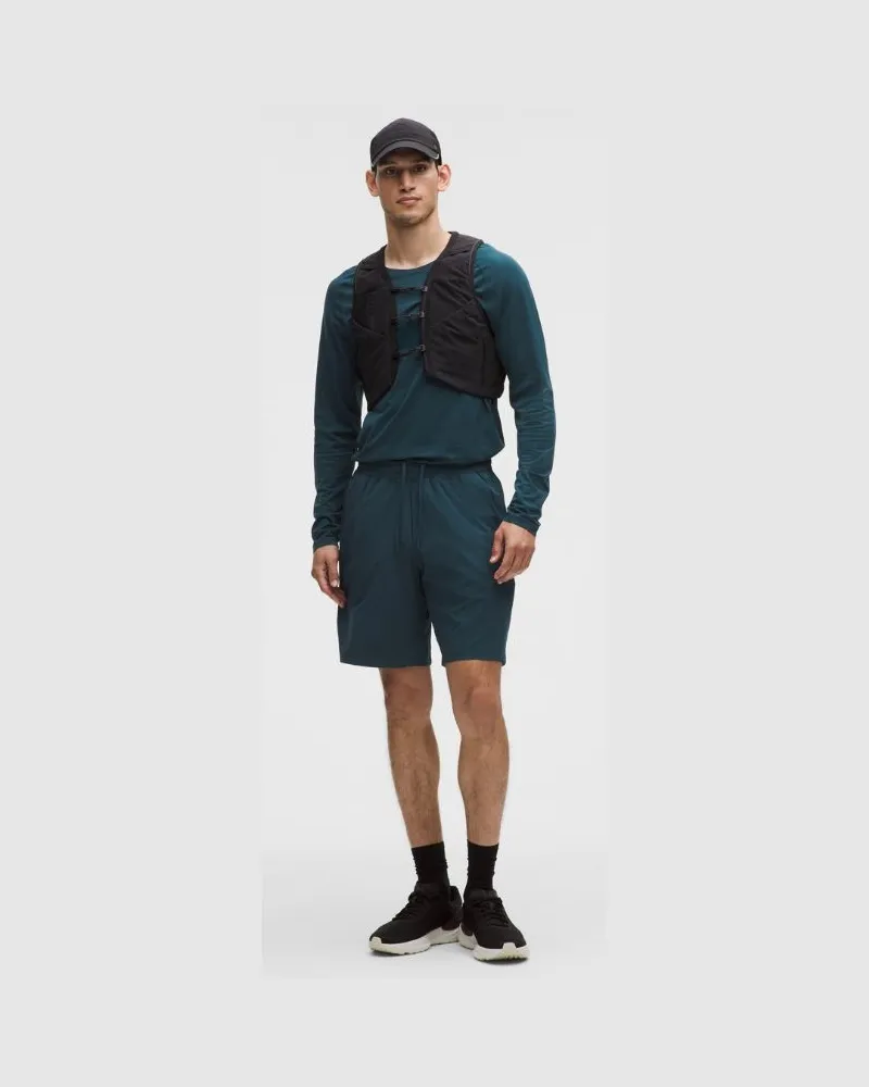 LULULEMON Pace Breaker Shorts ohne Liner für Männer – 23 cm – Größe in Indochine Blue Indochine