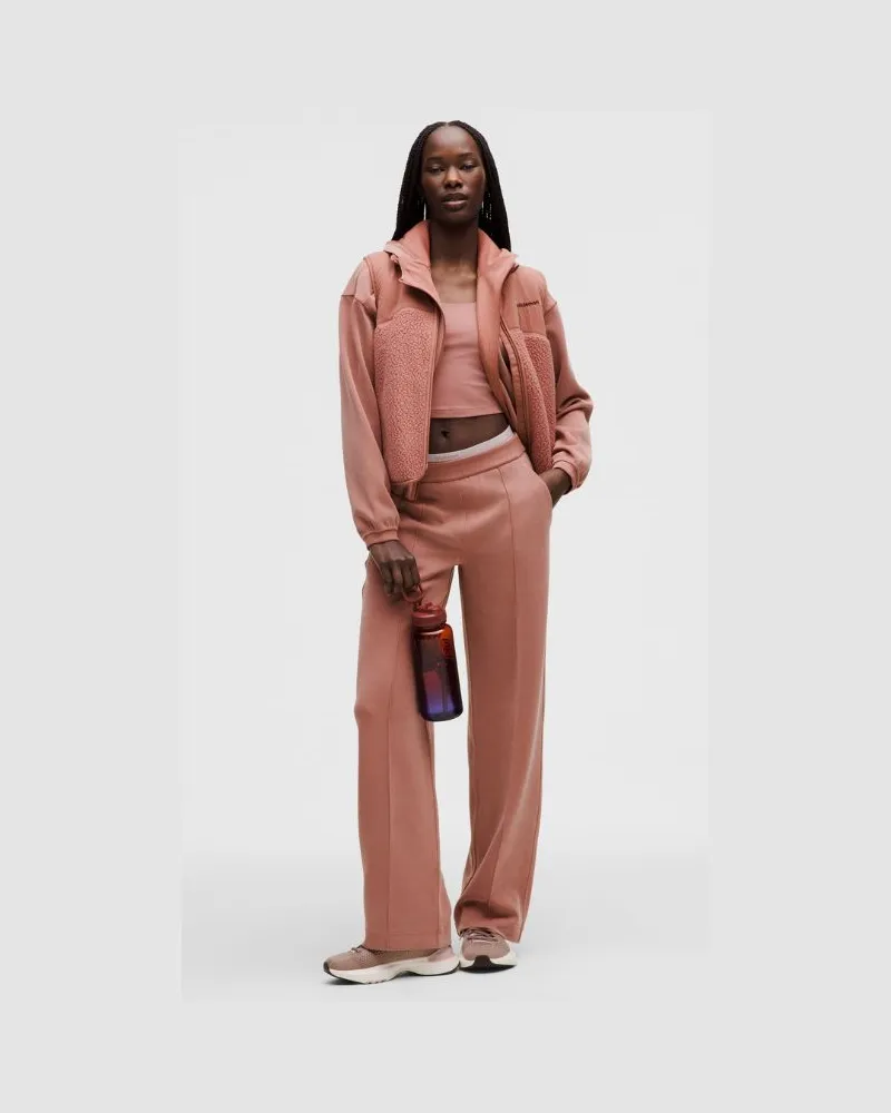 LULULEMON Faltenhose mit mittelhohem Bund aus Softstreme Regular für Frauen – Größe in Red Clay Red