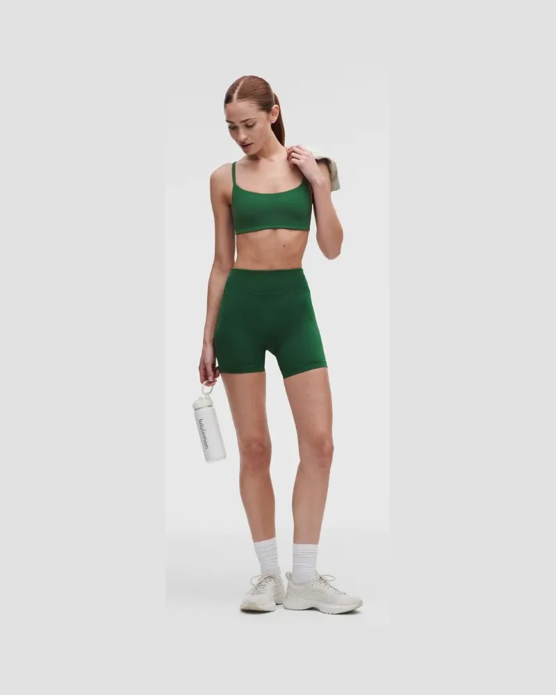 LULULEMON Get Low Trainingsshorts mit hohem Bund für Frauen – 13 cm – Größe in Ivy Grove Ivy