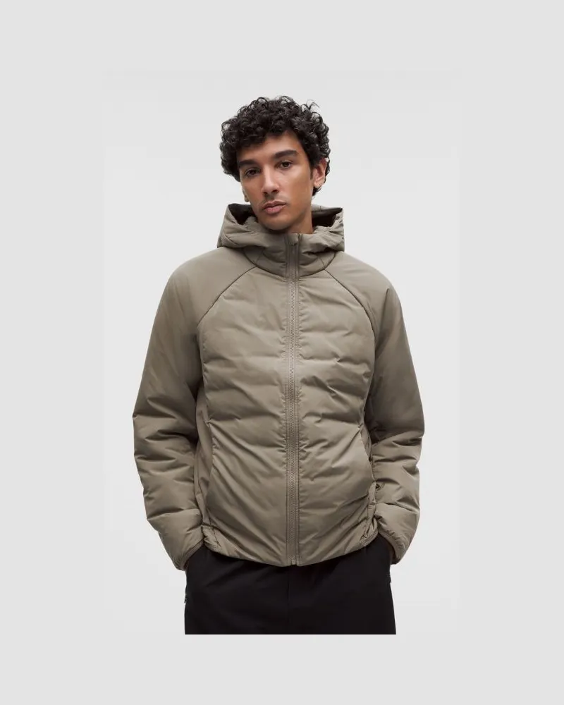 LULULEMON Legere Down For It All-Jacke für Männer – Größe in Cypress Forest Cypress
