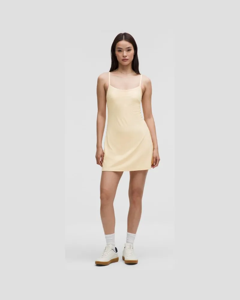 LULULEMON Align Kleid mit Spaghettiträgern für Frauen – Größe in Butter Cream Butter