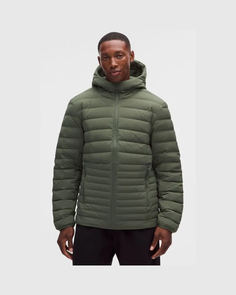 LULULEMON Navigation Down-Hoodie Evolve für Männer – Größe in Sassy Sage Sassy