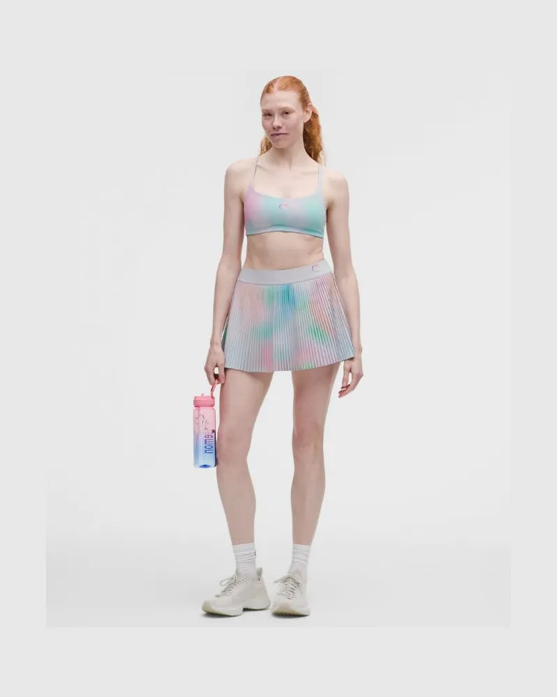 LULULEMON RePleat Tennisrock mit Falten und hohem Bund Pride für Frauen – Größe in Luminous Glow Multi Luminous