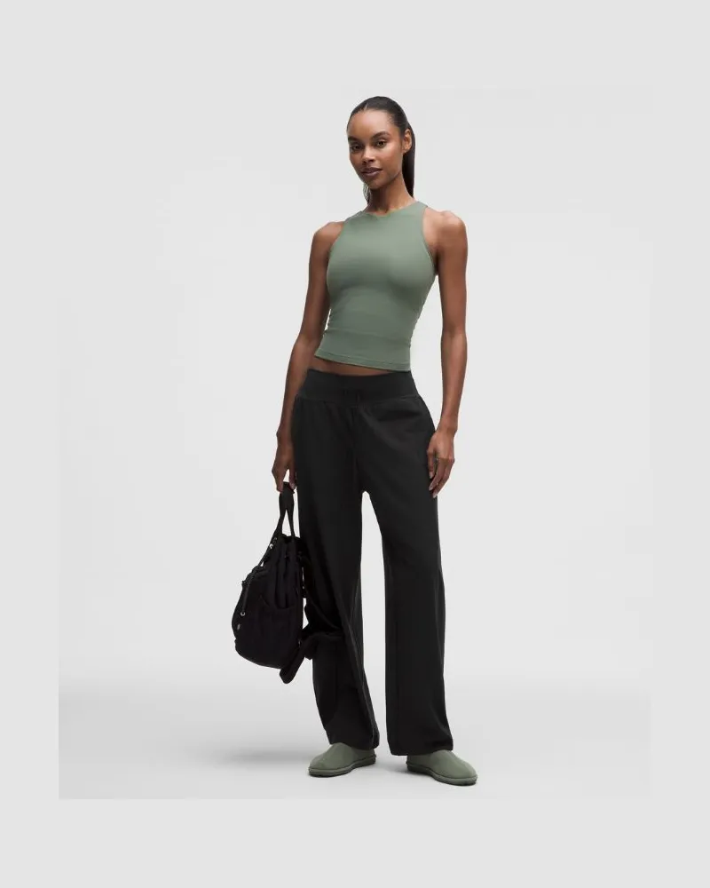 LULULEMON Groove Hose mit niedrigem Bund im Relaxed Fit Normale Länge für Frauen – Größe in Schwarz Schwarz