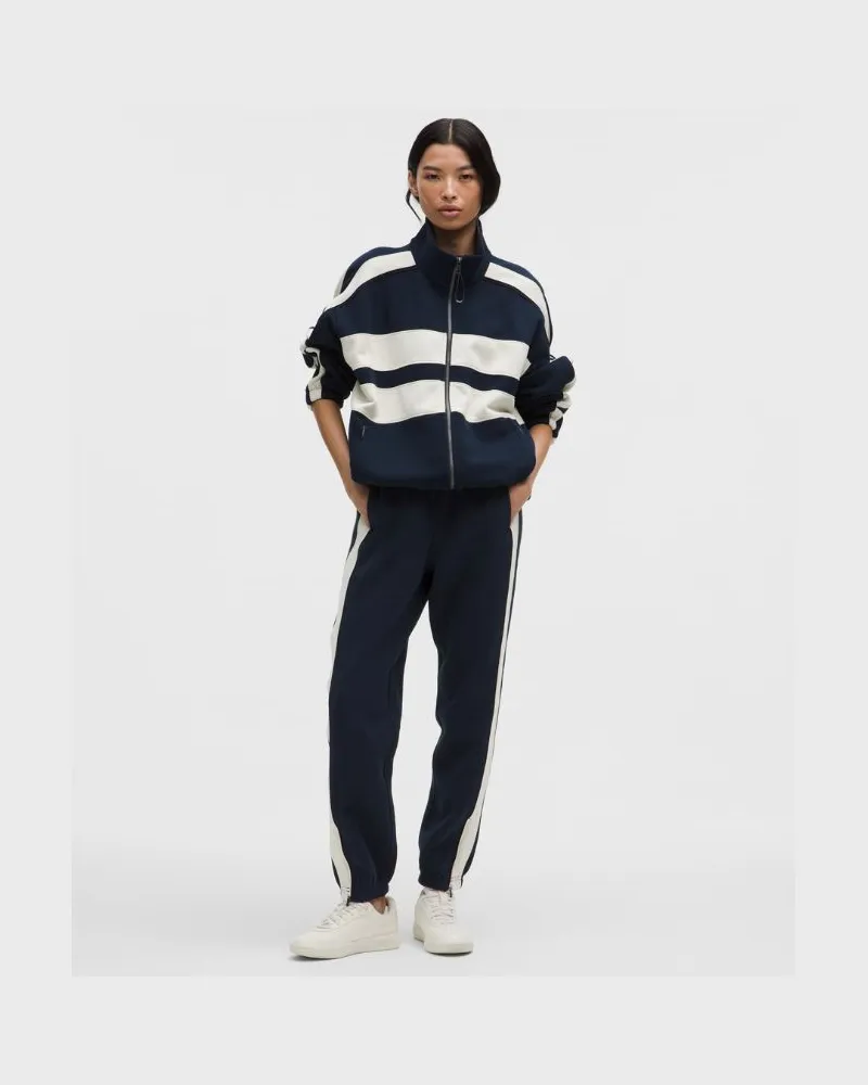 LULULEMON Women's Steady State Classic-Fit Jogger Stripe – Größe in True Navy/Light Ivory/Black True