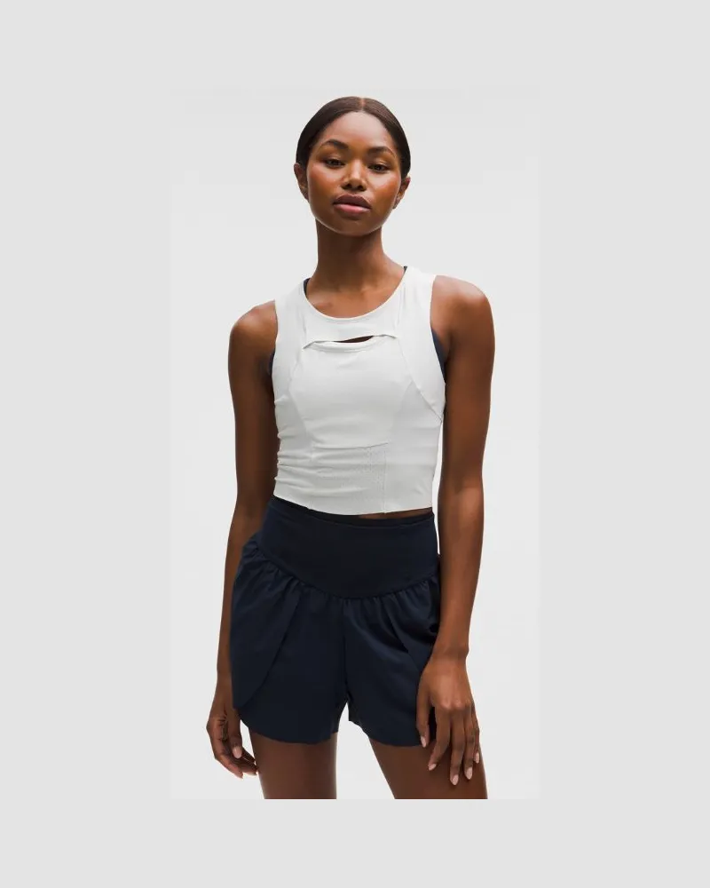 LULULEMON Go Further Tanktop mit Taschen fürs Eis für Frauen – Größe in Vapor Vapor