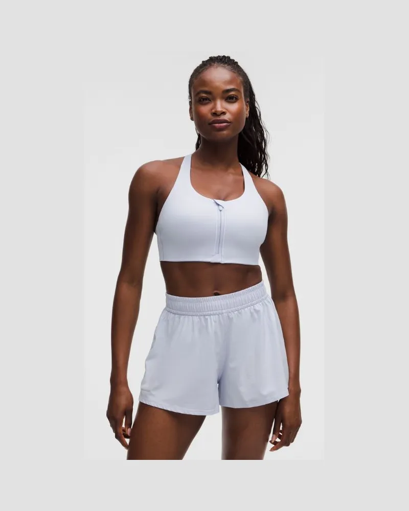 LULULEMON Energy BH mit starkem Halt und Frontreißverschluss für B–G-Cups für Frauen – Größe in Serene Blue Serene