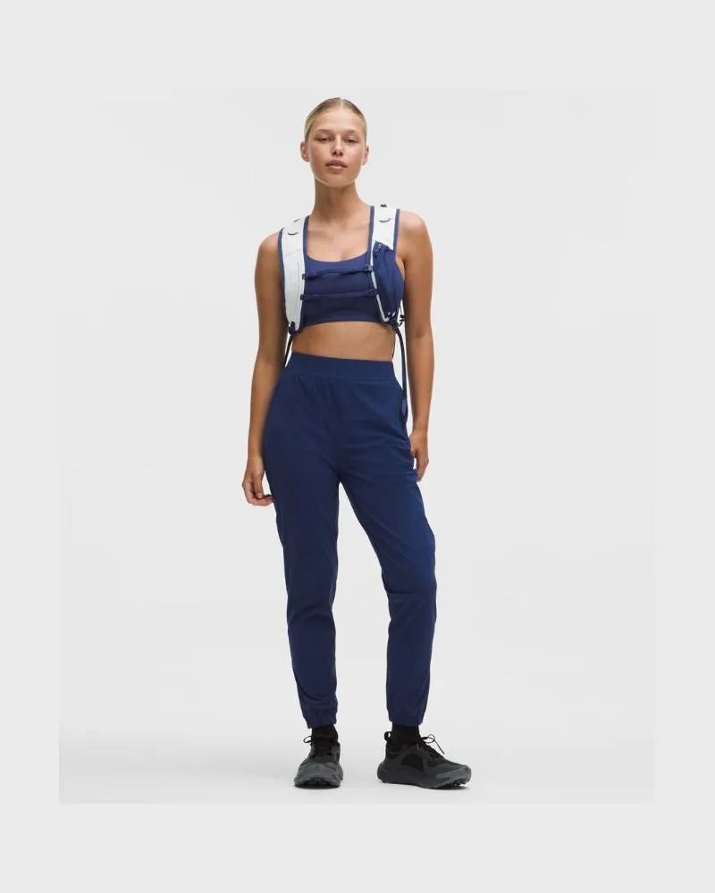 LULULEMON Adapted State Jogginghose mit hohem Bund Volle Länge für Frauen – Größe in Clubhouse Blue Clubhouse