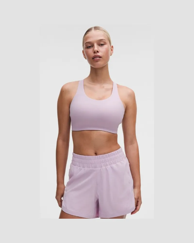 LULULEMON Energy BH mit starkem Halt für Frauen – Größe in Lilac Play Lilac