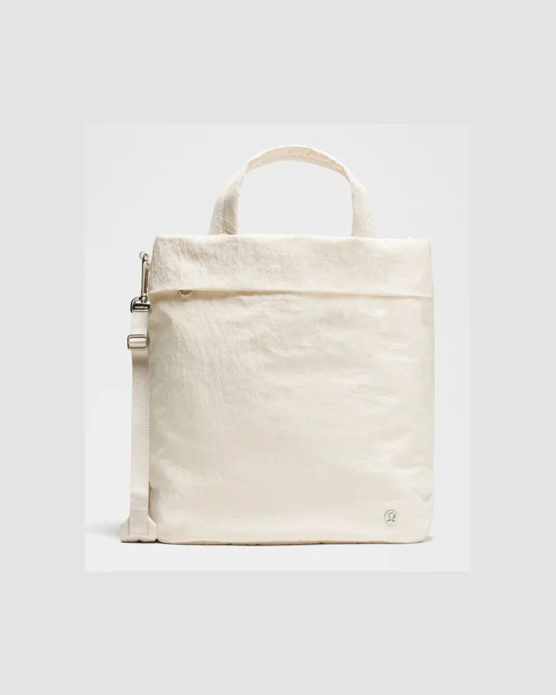 LULULEMON On My Level Tote-Bag Größe in Light Ivory Light