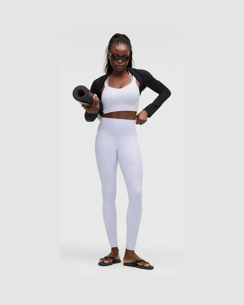 LULULEMON Like a Cloud Longline-BH Leichter Halt D/DD-Cups für Frauen – Größe in Serene Blue Serene