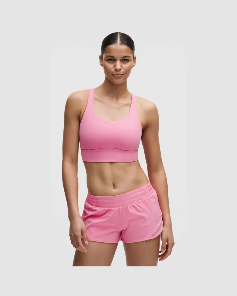 LULULEMON Energy Longline-BH mit mittlerem Halt für B–D-Cups Evolve für Frauen – Größe in Candy Cloud Candy