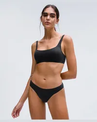 LULULEMON Wundermost Ultraweicher BH mit U-Ausschnitt und dünnen Trägern aus Nulu, A/D-Cups Black