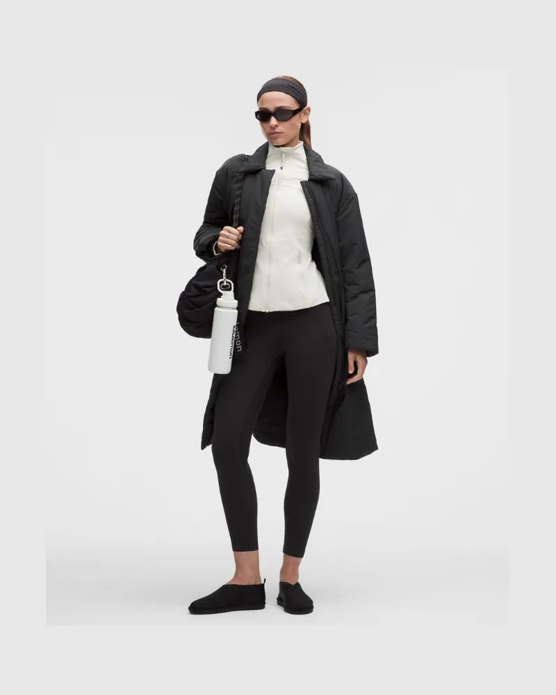 LULULEMON Isolierter ThermoZen-Regenmantel für Frauen – Größe in Super Dark Super