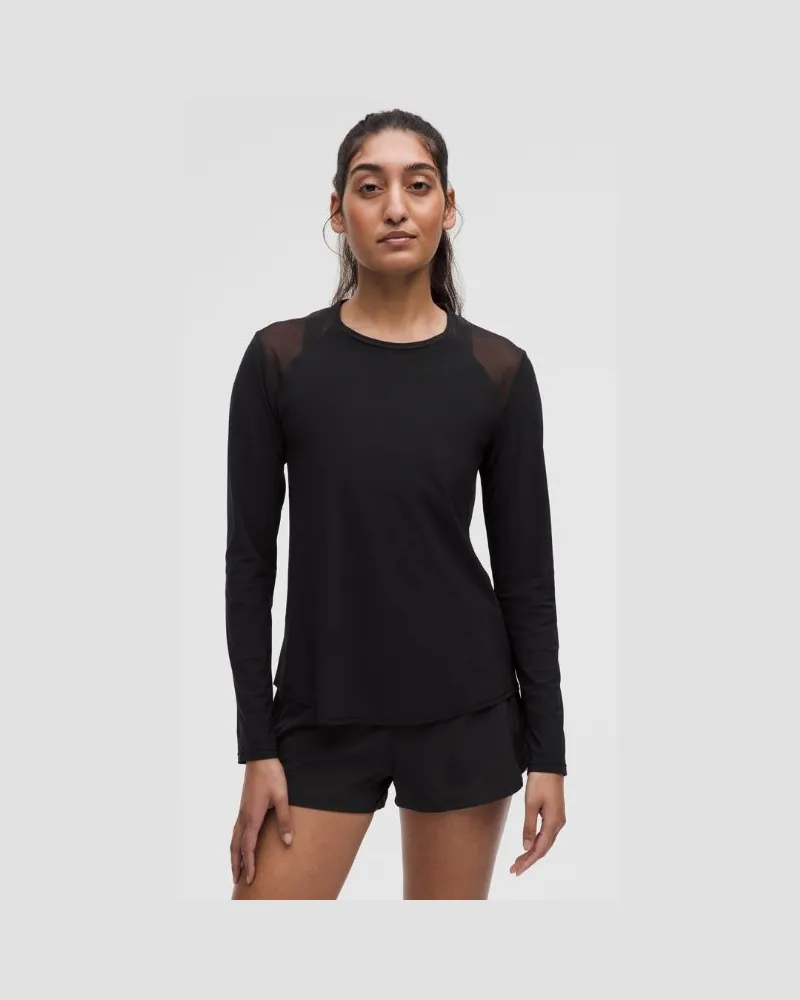 LULULEMON Sculpt Langarm-Shirt für Frauen – Größe in Black Black