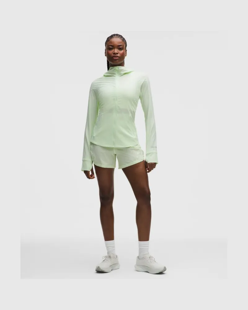 LULULEMON Track That Shorts mit Liner und hohem Bund für Frauen – 13 cm – Größe in Matcha Magic Matcha