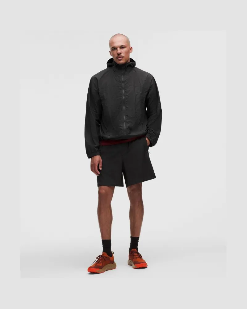 LULULEMON Wandershorts im Relaxed Fit mit UV-Schutz für Männer – 15 cm – Größe in Schwarz Schwarz