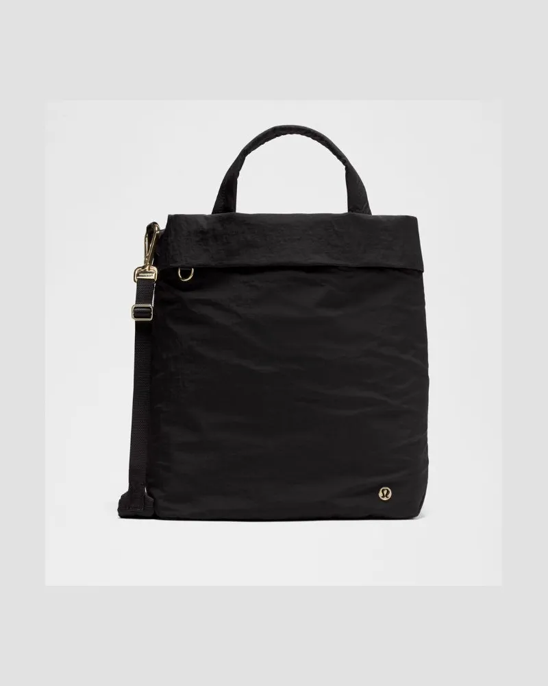 LULULEMON On My Level Tote-Bag Größe in Black/Gold Black