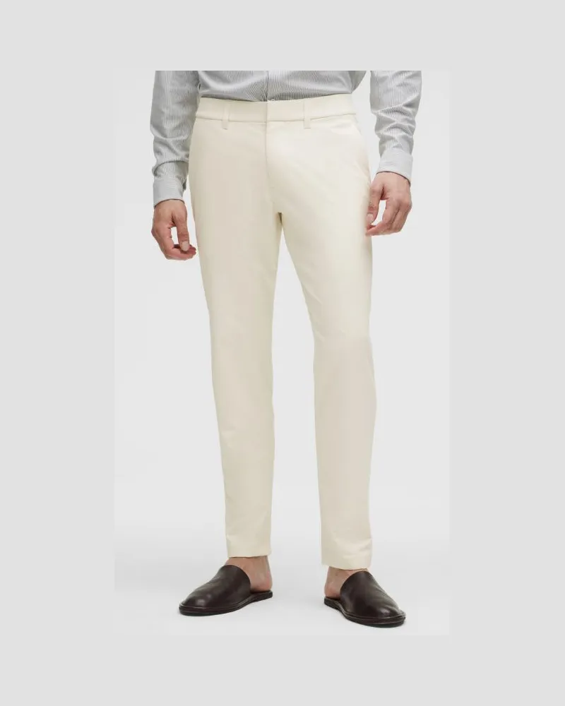 LULULEMON New Venture Hose im Slim Fit aus Piqué Normale Länge für Männer – Größe in Light Ivory Light