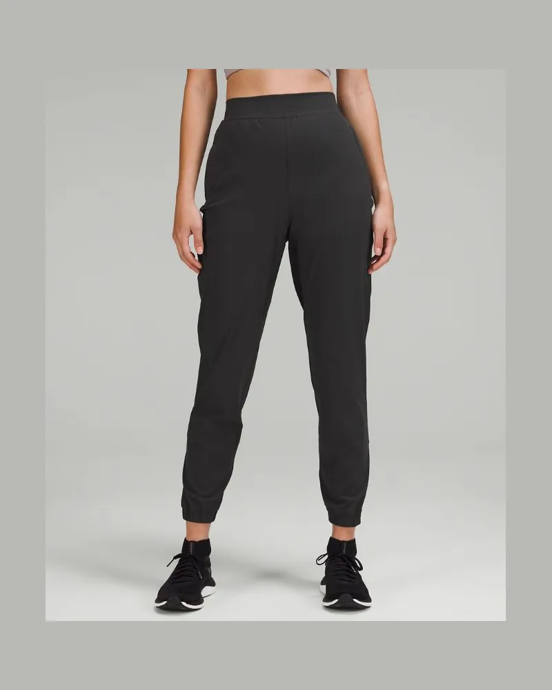 LULULEMON Adapted State Jogginghose mit hohem Bund Volle Länge für Frauen – Größe in Graphite Grey Graphite