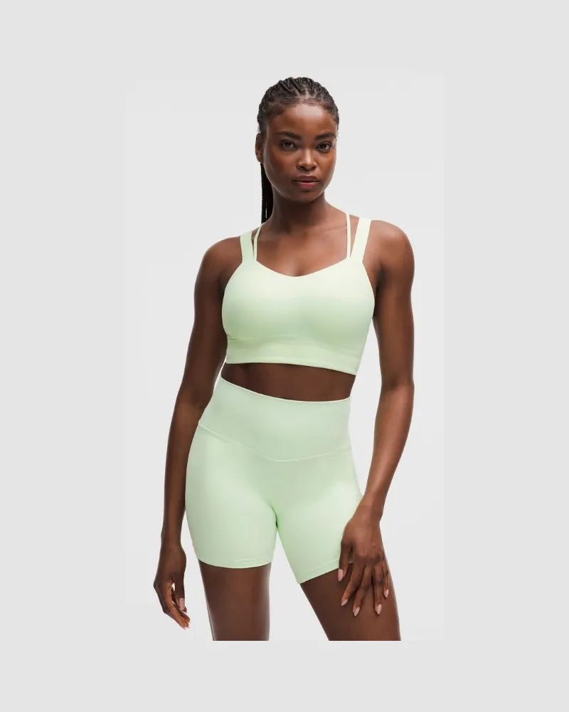 LULULEMON Like a Cloud Longline-BH Leichter Halt D/DD-Cups für Frauen – Größe in Matcha Magic Matcha