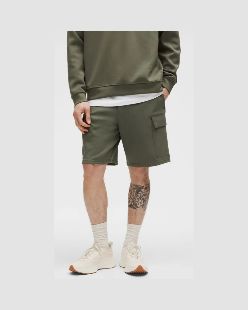 LULULEMON Smooth Spacer Cargo-Shorts für Männer – 23 cm – Größe in Army Green Army