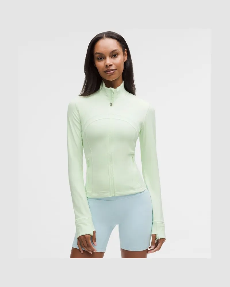 LULULEMON Define Crop-Jacke Nulu für Frauen – Größe in Matcha Magic Matcha