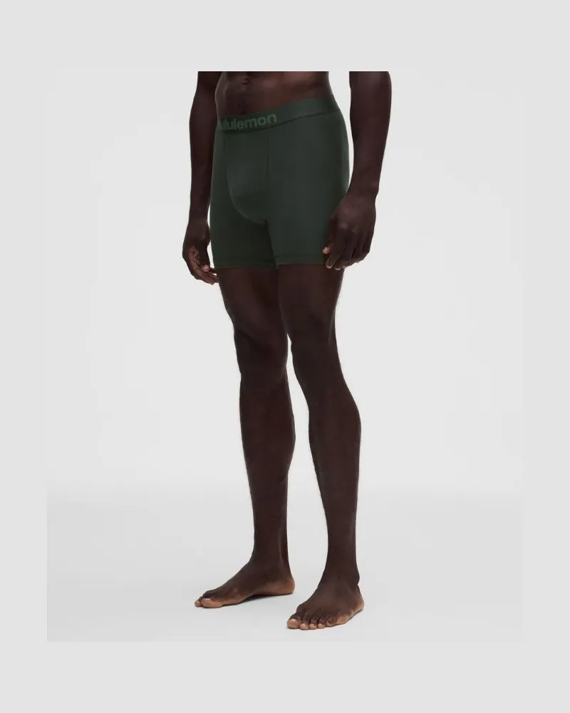 LULULEMON Always In Motion Boxershorts für Männer – 13 cm – Größe in Rainforest Green Rainforest