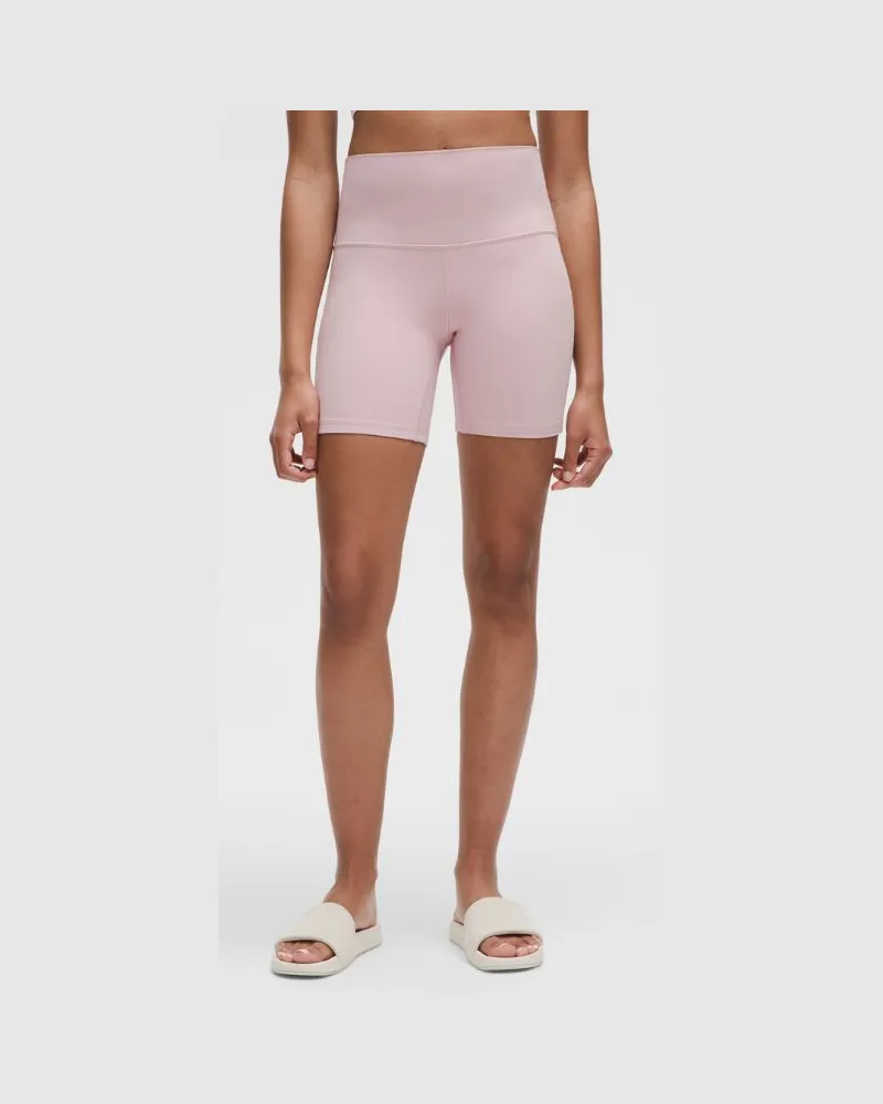 LULULEMON Align Shorts mit hohem Bund für Frauen – 15 cm – Größe in Pink Haze Pink