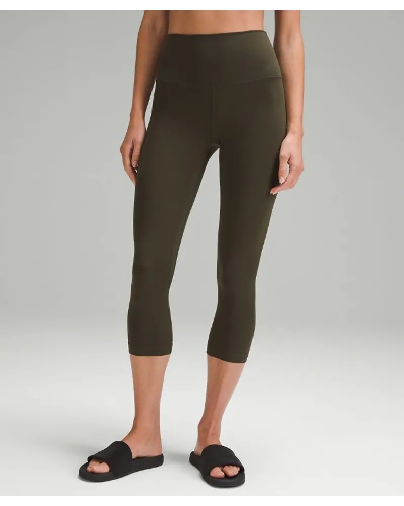 LULULEMON Align Crop Leggings mit hohem Bund Dark