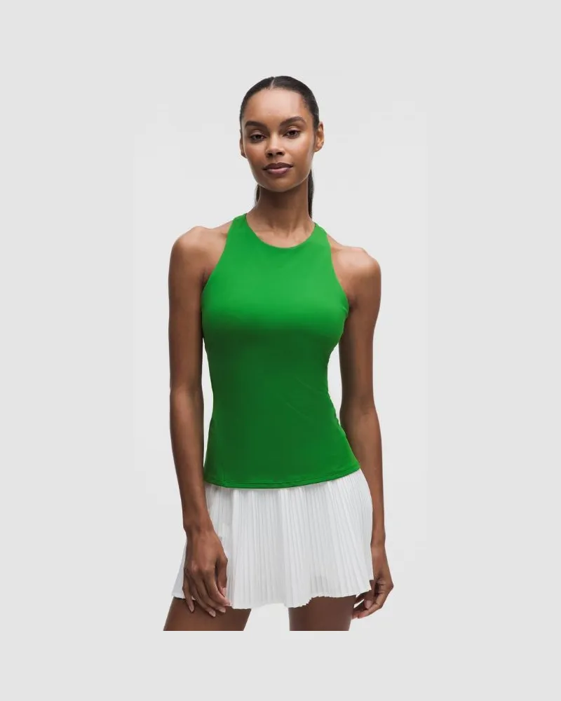 LULULEMON Hochgeschlossenes Tennis-Tanktop mit Racerback B/C-Cups für Frauen – Größe in Chameleon Chameleon
