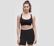 FlexyFlex Yoga-BH mit überkreuzten Trägern Leichter Halt für D–DD-Cups für Frauen – Größe in Black