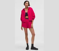 Scuba Shorts im Oversized Fit mit mittelhohem Bund und Dolphin-Saum für Frauen – 8 cm – Neon – Größe
