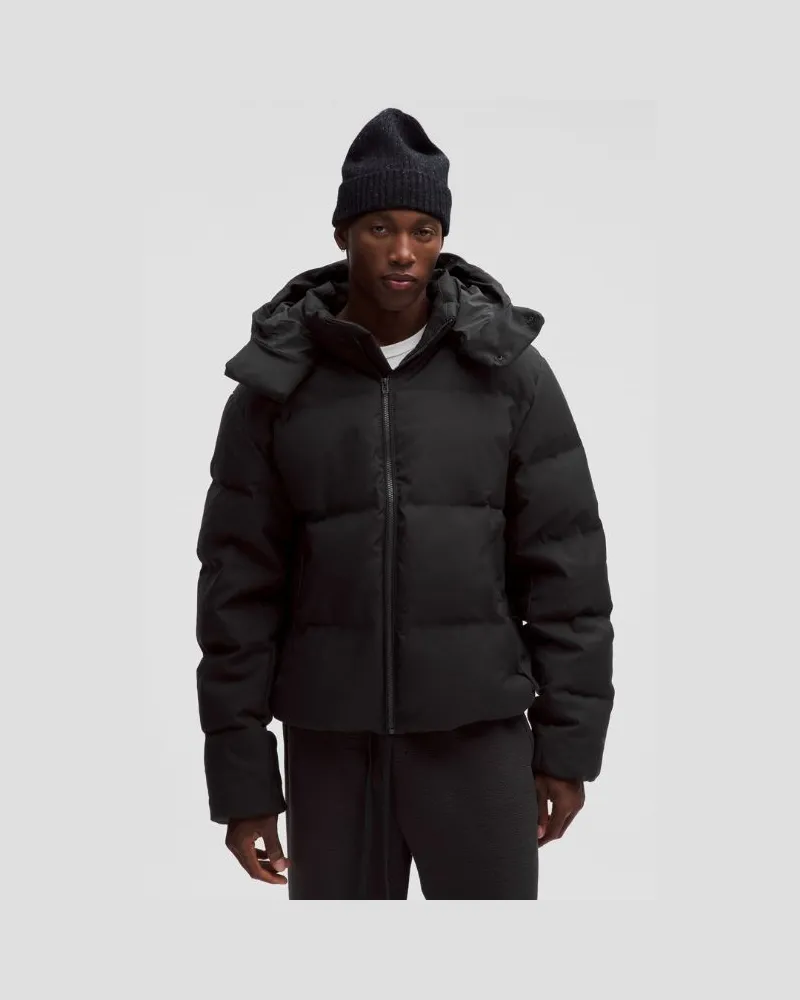 LULULEMON Always Down Puffer-Jacke Tech Canvas für Männer – Größe in Black Black
