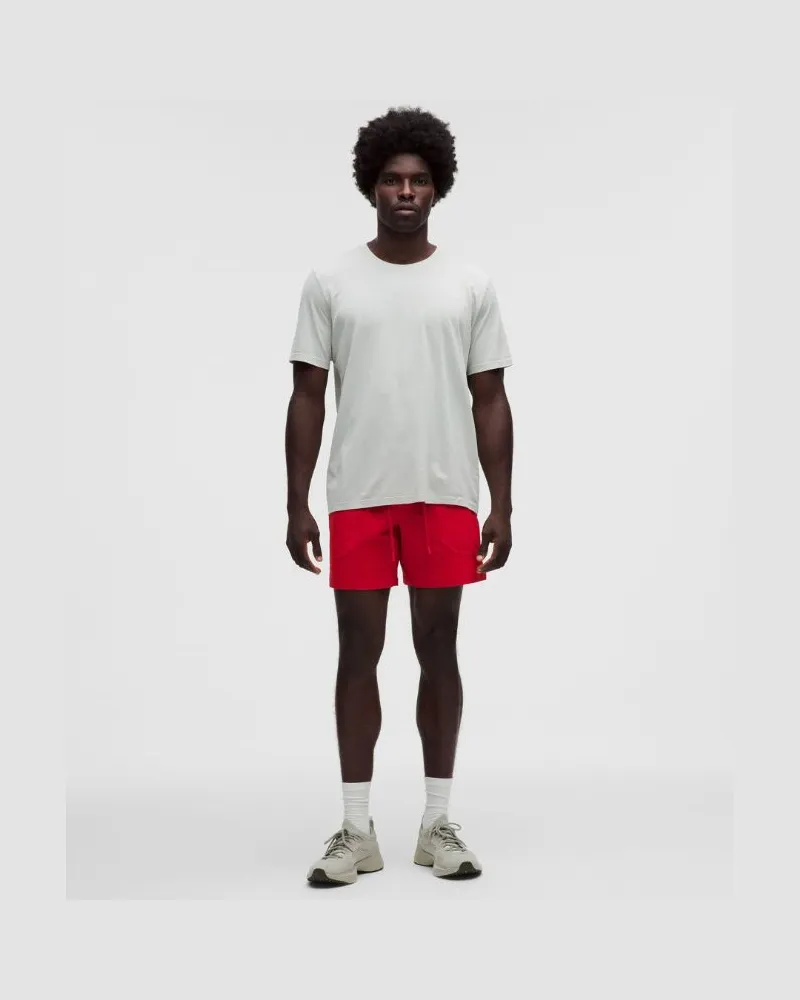 LULULEMON License to Train Shorts ohne Liner für Männer – 18 cm – Neon – Größe Oxford