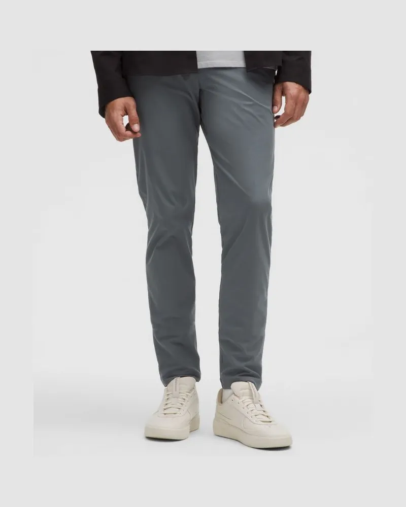 LULULEMON ABC Chinohose im Slim Fit Warpstreme für Männer – 86 cm – Größe in Oil Grey Oil