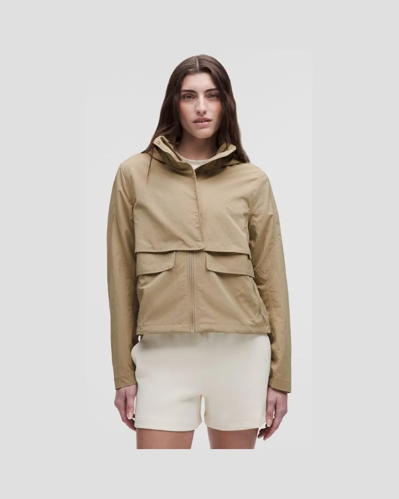 LULULEMON Always Effortless Jacke für Frauen – Größe in Sheer Oak Sheer