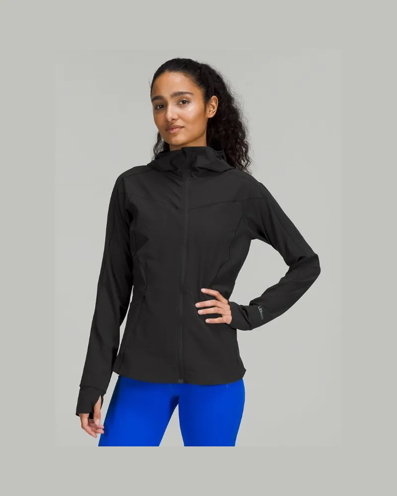 LULULEMON Mist Over Windbreaker für Frauen – Größe in Black Black
