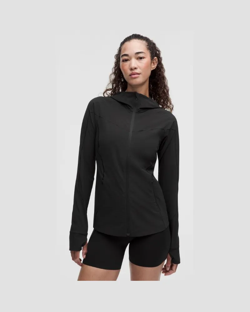 LULULEMON Mist Over Windbreaker für Frauen – Größe in Black Black