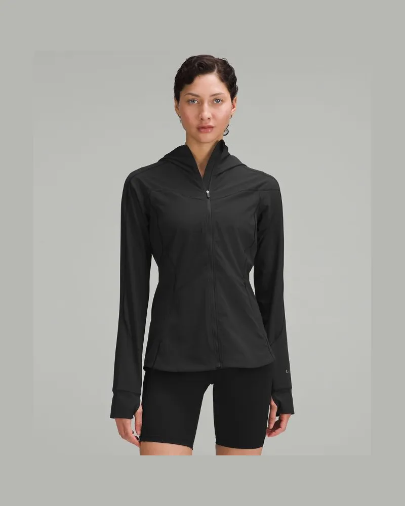 LULULEMON Mist Over Windbreaker für Frauen – Größe in Black Black