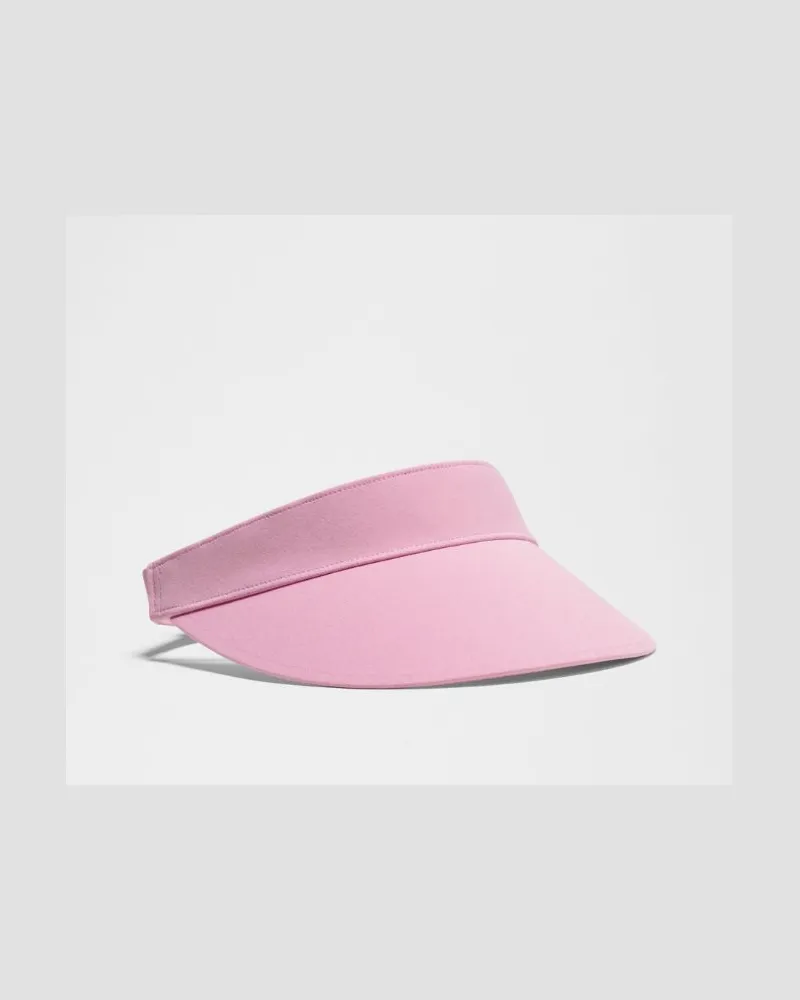 LULULEMON Fast Paced Lauf-Visor mit breiter Krempe in Pink Frosting Pink